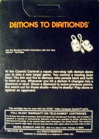Demons to Diamonds (Sears) Box Art