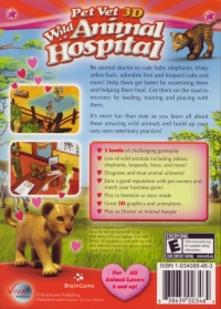 Pet Vet 3D: Wild Animal Hospital Box Art