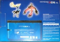 Nintendo 3DS XL - Xerneas / Yveltal Blue Box Art