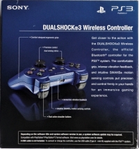 Sony DualShock 3 Wireless Controller CECHZC2U MB (99007) Box Art