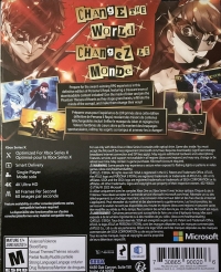 Persona 5 Royal (slipcover) Box Art