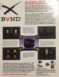 Catapult XBand Video Game Modem Box Art