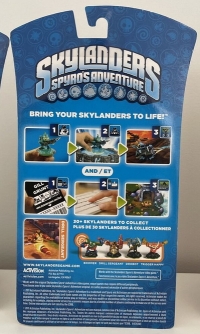 Skylanders: Spyro's Adventure - Drill Sergeant (gold) Box Art