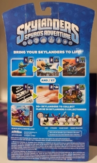 Skylanders: Spyro's Adventure - Cynder (metallic purple) Box Art