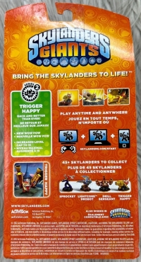 Skylanders Giants - Trigger Happy [NA] Box Art