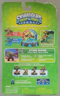 Skylanders Swap Force - Stink Bomb [NA] Box Art