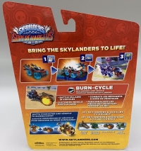 Skylanders SuperChargers - Burn-Cycle (patina) Box Art