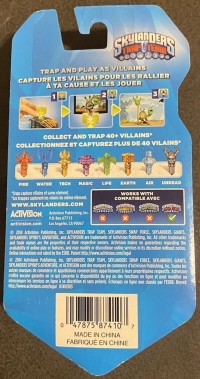 Skylanders Trap Team - Tech Trap (flying helmet / Steampunk Shrednaught) Box Art