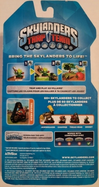 Skylanders Trap Team - Tread Head [NA] Box Art