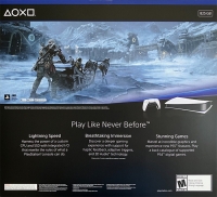 Sony PlayStation 5 Digital Edition CFI-1215B - God of War: Ragnarök [US] Box Art