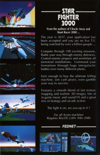 Star Fighter 3000 Box Art