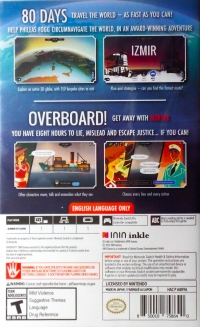 80 Days & Overboard! Box Art