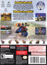 Mario Kart: Double Dash!! (Not for Resale) [CA] Box Art