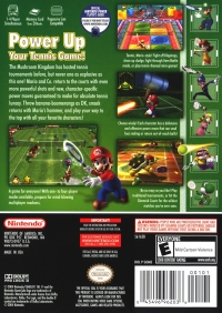 Mario Power Tennis (56162B) Box Art