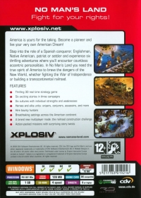 No Man's Land - Xplosiv Box Art