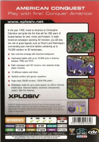 American Conquest - Xplosiv Box Art