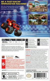 Blaze and the Monster Machines: Axle City Racers Box Art