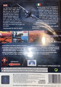 Top Gun: Combat Zones (3417243024705) Box Art