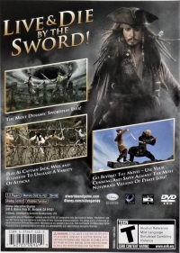 Pirates of the Caribbean: At World's End (SLUS-21545C) Box Art