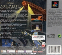 Disneys Atlantis: Das Geheimnis der Verlorenen Stadt - Platinum (Witchtig) Box Art