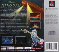 Disney's Atlantis: The Lost Empire - Platinum Box Art