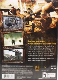 Mercenaries: Playground of Destruction - Greatest Hits Box Art