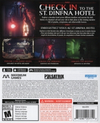 Fobia: St. Dinfna Hotel Box Art