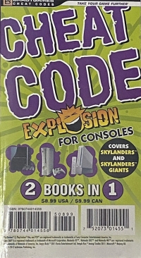 Cheat Code Explosion for Handhelds / Cheat Code Explosion for Consoles (Now With Mobile Games!) Box Art