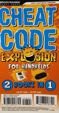 Cheat Code Explosion for Consoles / Cheat Code Explosion for Handhelds (Angry Birds Bonus!) Box Art