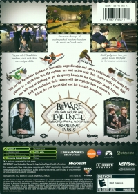 Lemony Snicket's A Series of Unfortunate Events (Movie Ticket) Box Art