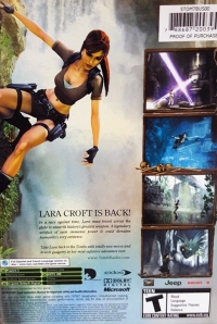 Tomb Raider: Legend (Lara Sticker) Box Art