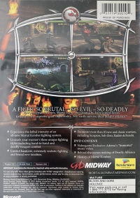 Mortal Kombat: Deadly Alliance (Immortal CD) Box Art