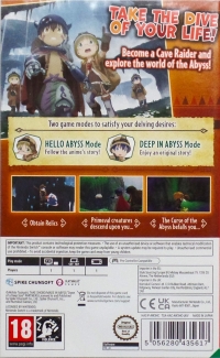 Made in Abyss: Binary Star Falling into Darkness Box Art
