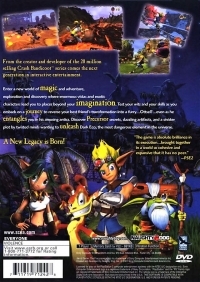 Jak and Daxter: The Precursor Legacy (Choose Your Adventure Sweepstakes) Box Art