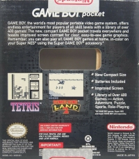 Nintendo Game Boy Pocket - Donkey Kong Land 2 Box Art
