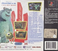 Disney/Pixar Monsters & Co: L'Isola dello Spavento (Sony Computer Entertainment Europe) Box Art