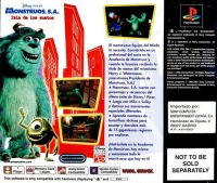 Disney/Pixar Monstruos, S.A. Isla de los Sustos (Not to Be Sold Separately) Box Art