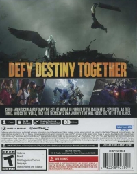 Final Fantasy VII Rebirth Box Art