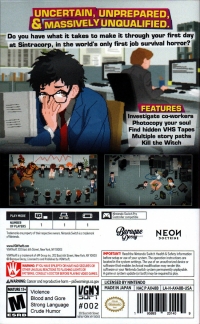 Yuppie Psycho: Executive Edition Box Art