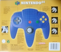 Nintendo 64 Controller (Blue) [DE] Box Art