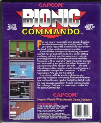 Bionic Commando (1988) Box Art