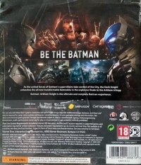 Batman: Arkham Knight (Harley Quinn & Wayne Tech) Box Art