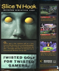 Slice N' Hook: Haunted Miniature Golf Box Art