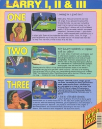 Leisure Suit Larry Triple Pack Box Art