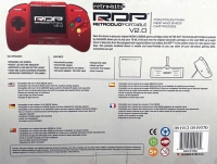 Retro-Bit Retro Duo Portable V2.0 - Core Edition (red) Box Art