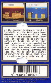 Aztec Challenge - Top Ten Hits Box Art