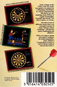 Jocky Wilson's Compendium of Darts Box Art