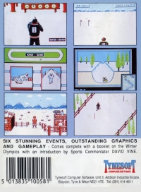 Winter Olympiad 88 Box Art