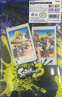 Fujifilm Instax Splatoon 3 Album Box Art