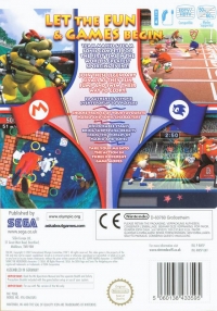 Mario & Sonic at the Olympic Games Box Art